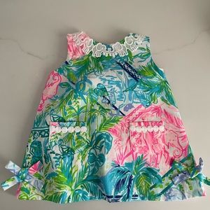 Baby Lilly Pulitzer Shift Dress (6-12 months) in Bohemian Queen print